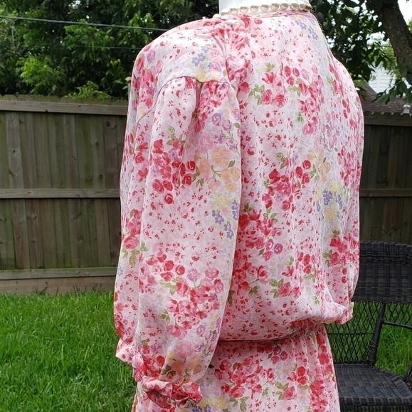 VINTAGE Oscar De LaRenta Robe - Picture 3 of 6